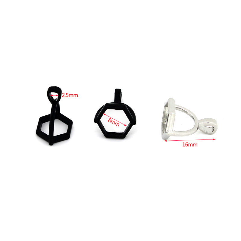 20 個六角形の宝石キャップ天然石クリスタル柱ペンダントキャ - Jewelry Making Kit For Adults のレビューと価格