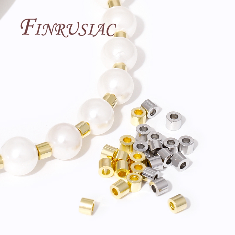 2.5*2 ミリメートルチューブビーズジュエリー 18 K  - Crimp Bead Tube のレビューと価格