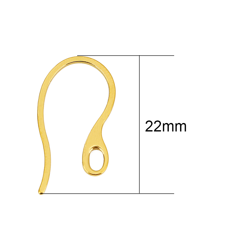 20個入り 低刺激性ステンレス製イヤリングフック PVD加工 - Jewelry Making Kit For Adults のレビューと価格