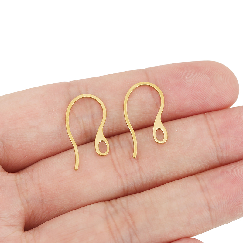 20個入り 低刺激性ステンレス製イヤリングフック PVD加工 - Jewelry Making Kit For Adults のレビューと価格