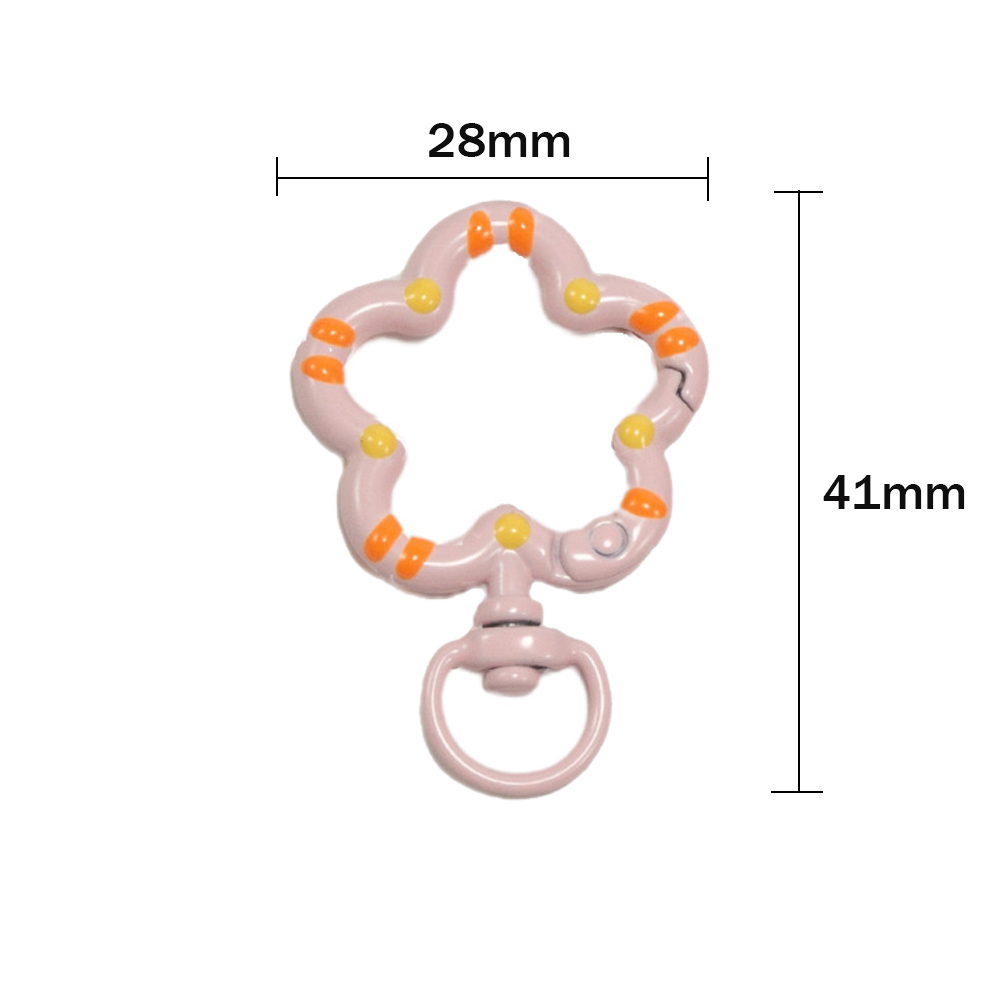 5 個フラワーメタルロブスター爪クラスプスイベルストラップト - Jewelry Making Kit For Adults のレビューと価格