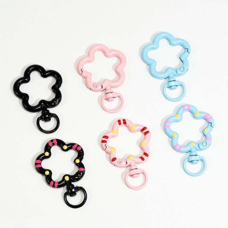 5 個フラワーメタルロブスター爪クラスプスイベルストラップト - Jewelry Making Kit For Adults のレビューと価格