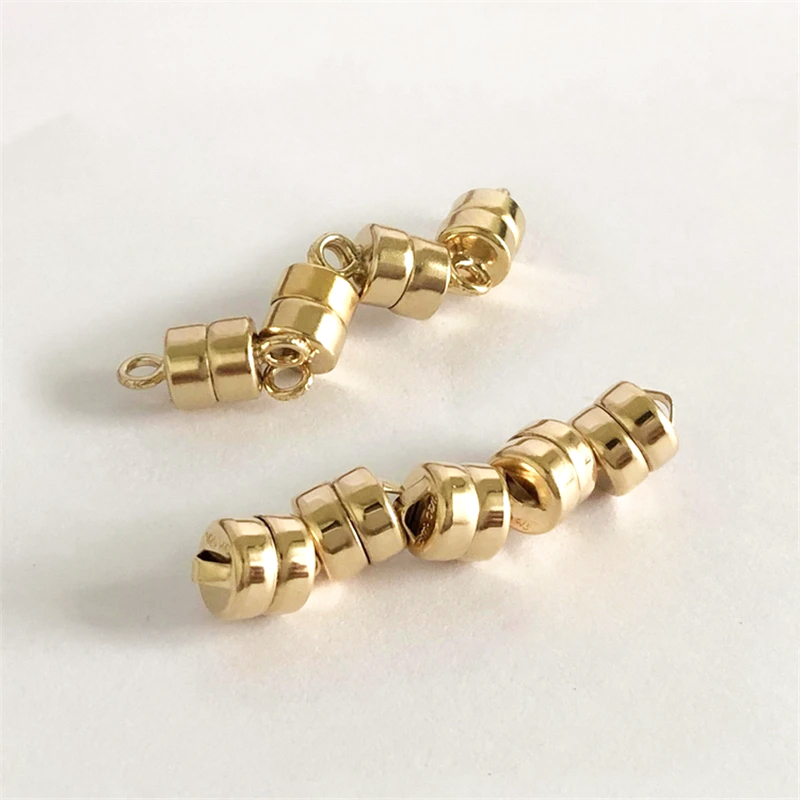 14Kゴールドフィルド磁気クラスプ3セット 4/4.5/5. - Jewelry Making Kit のレビューと価格
