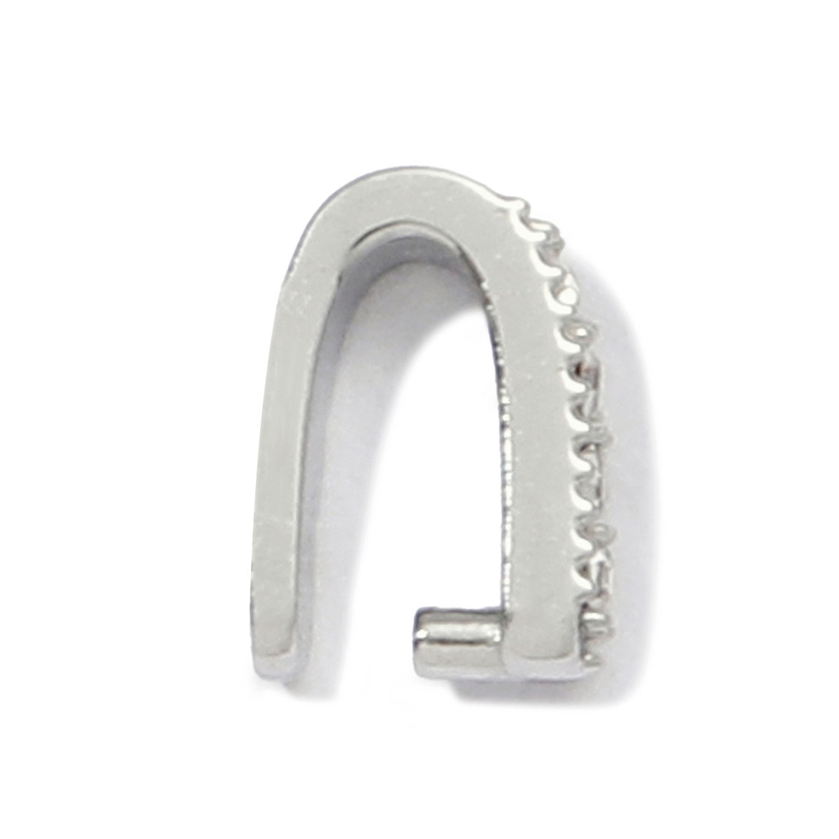 5 ピース/ロットステンレス鋼クリップクラスプラインストーン - Jewelry Making Material のレビューと価格