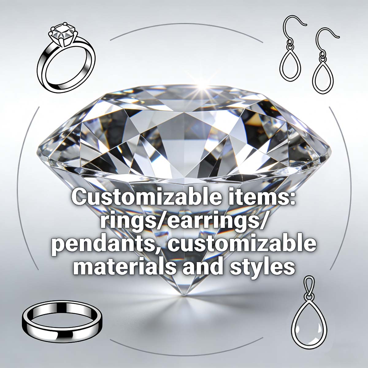 オーダーメイドのジュエリー：指輪、ネックレス、ペンダント、イ - Jewelry Making For Birthday Party のレビューと価格