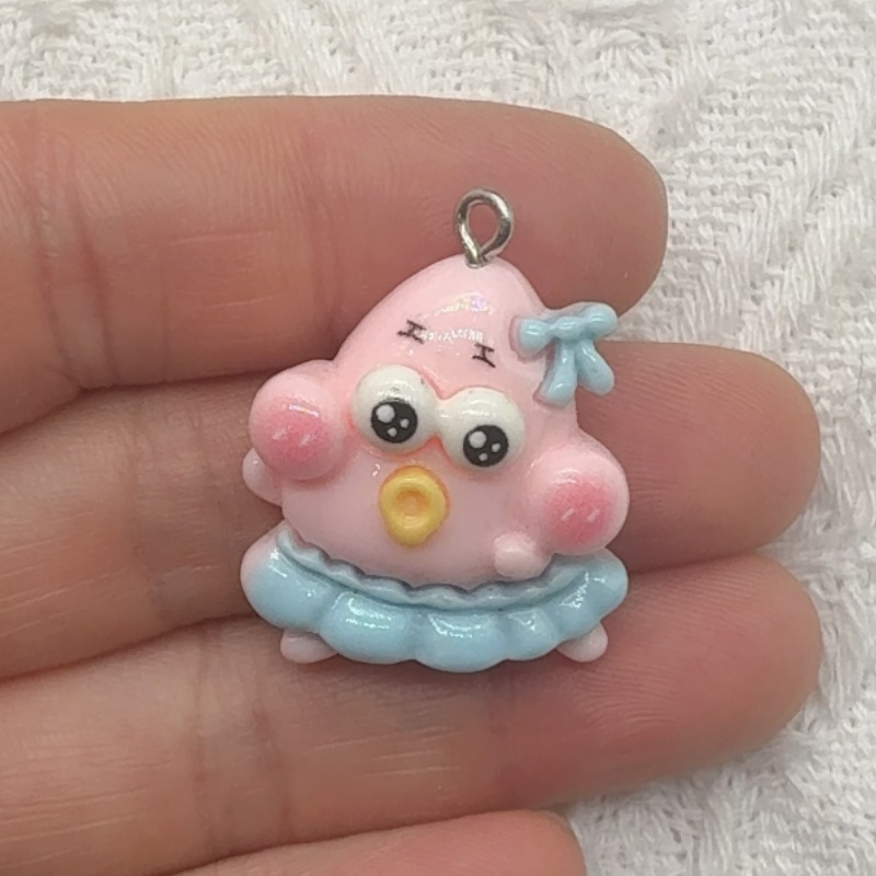 10個入り漫画風樹脂ペンダント、DIYジュエリー製作イヤリン - Jewelry Making For Birthday Party のレビューと価格